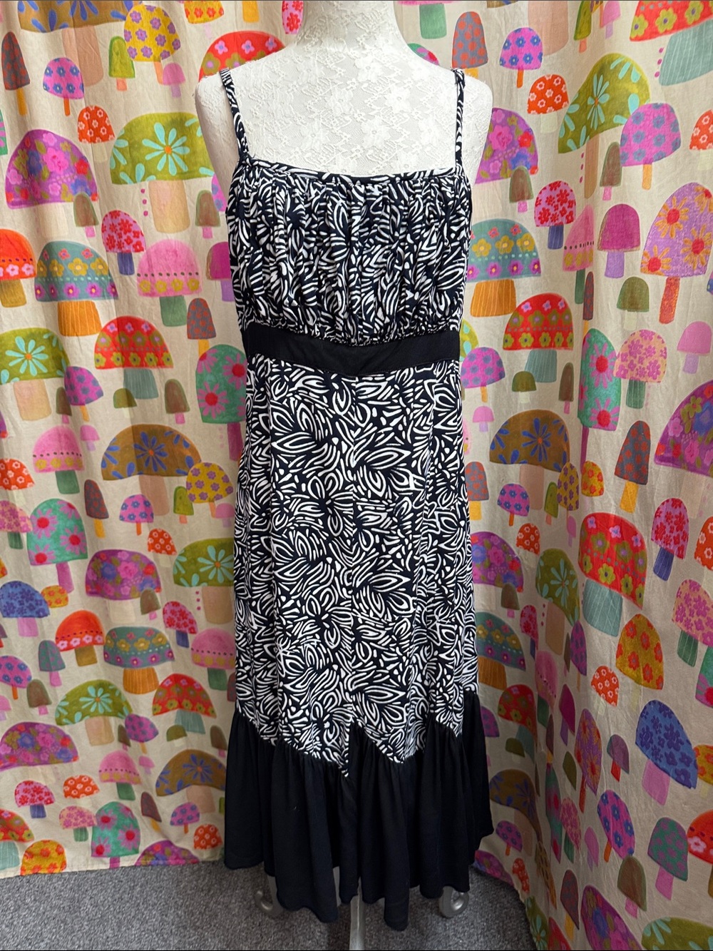 Maggi B Batik Dress. Large